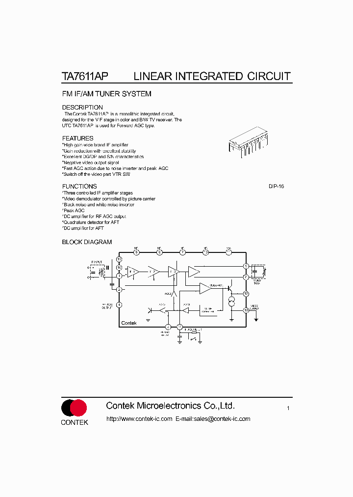 TA7611AP_140630.PDF Datasheet