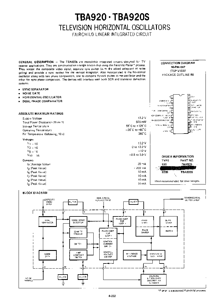 TBA920_132868.PDF Datasheet