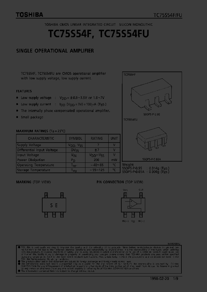 TC75S54F_79224.PDF Datasheet
