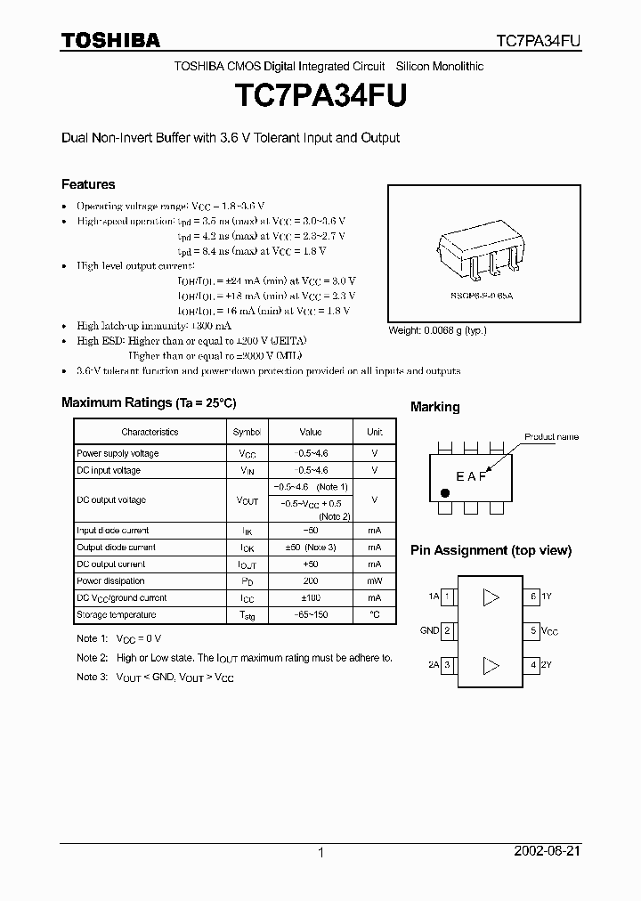 TC7PA34FU_71005.PDF Datasheet