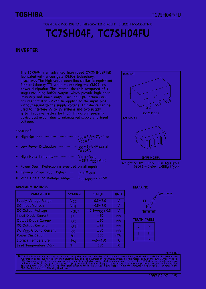 TC7SH04F_36885.PDF Datasheet