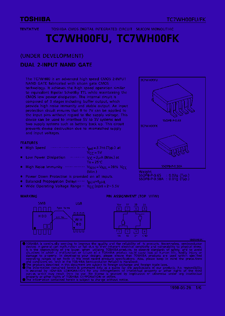 TC7WH00FK_36928.PDF Datasheet