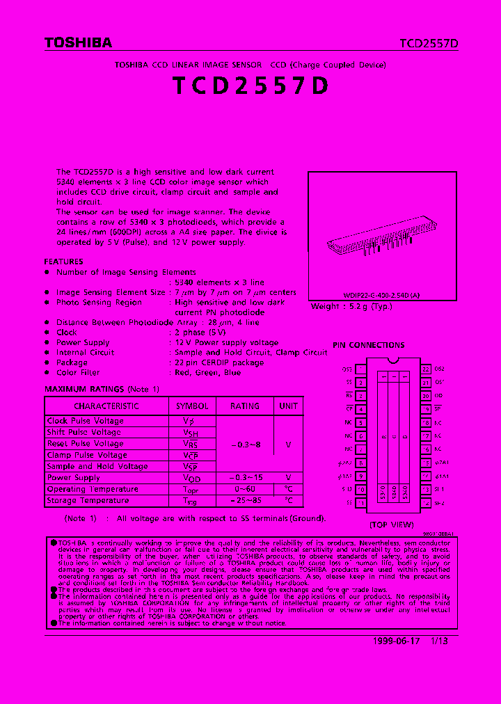 TCD2557D_70188.PDF Datasheet