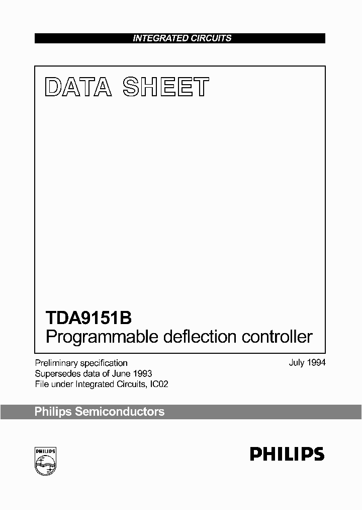 TDA9151B_184666.PDF Datasheet