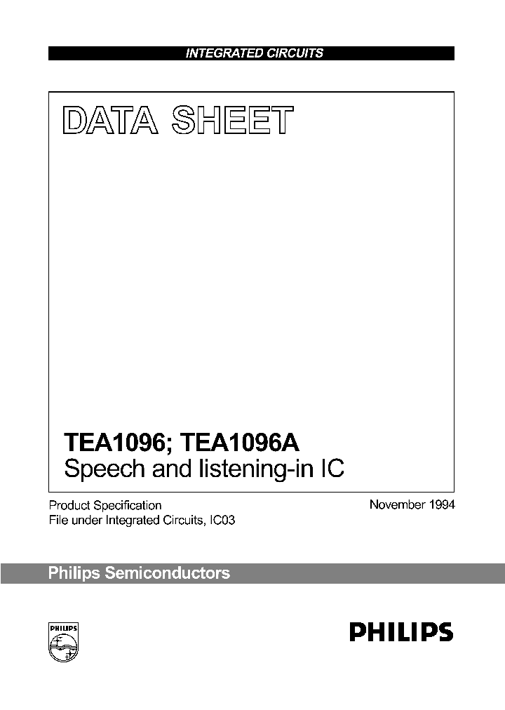 TEA1096_130622.PDF Datasheet