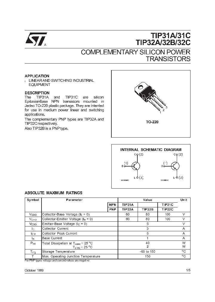 TIP31A_69092.PDF Datasheet