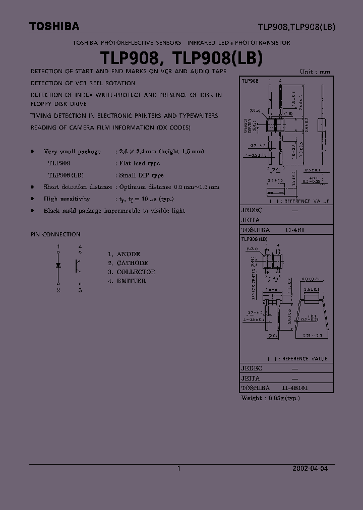 TLP908_4338.PDF Datasheet