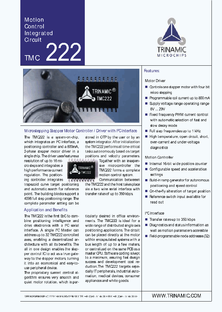 TMC222_66617.PDF Datasheet