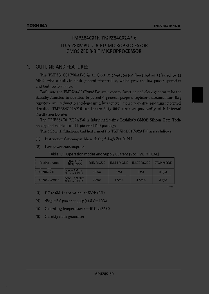 TMPZ84C01F_31344.PDF Datasheet
