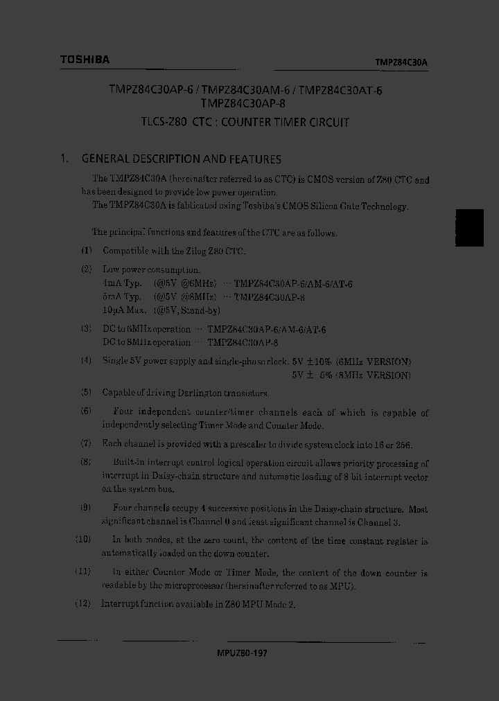 TMPZ84C30AM-6_31374.PDF Datasheet
