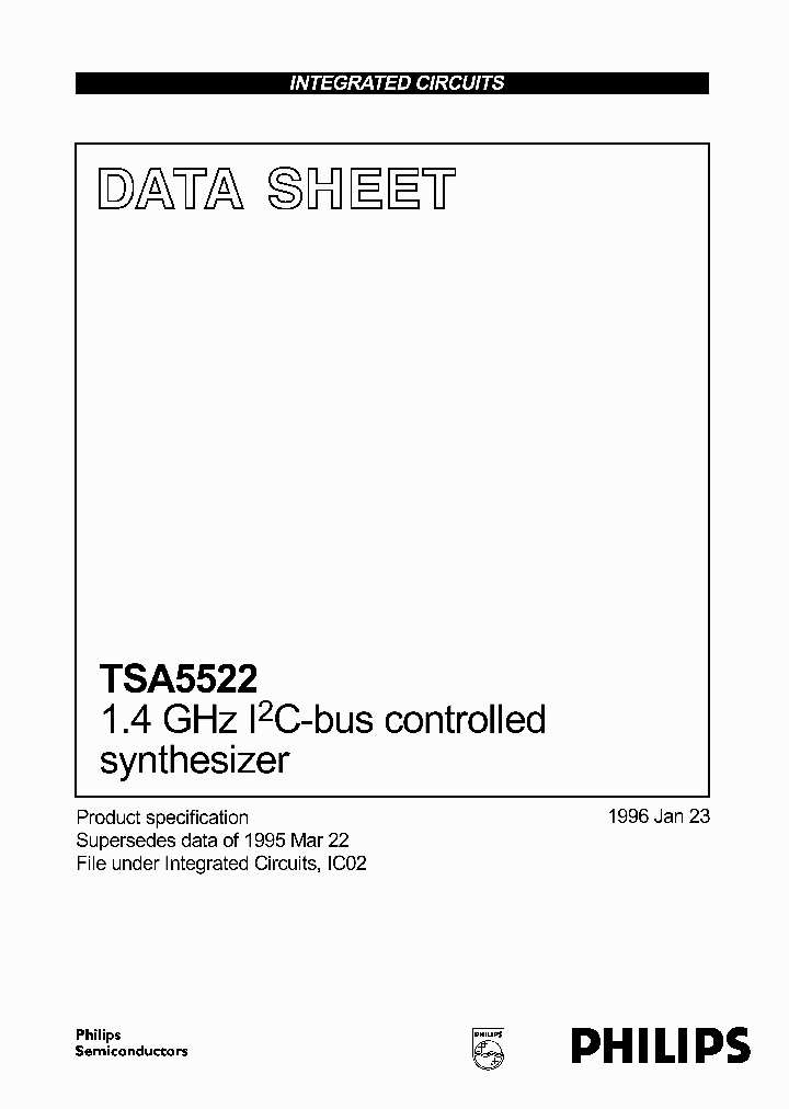 TSA5522_63413.PDF Datasheet