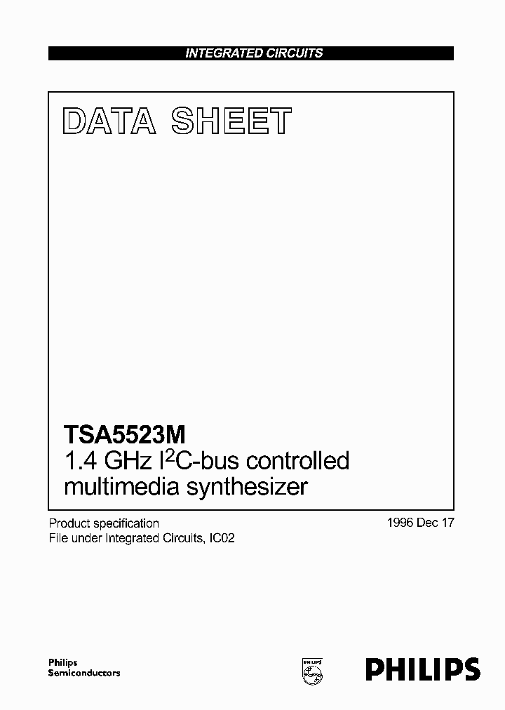 TSA5523M_63416.PDF Datasheet