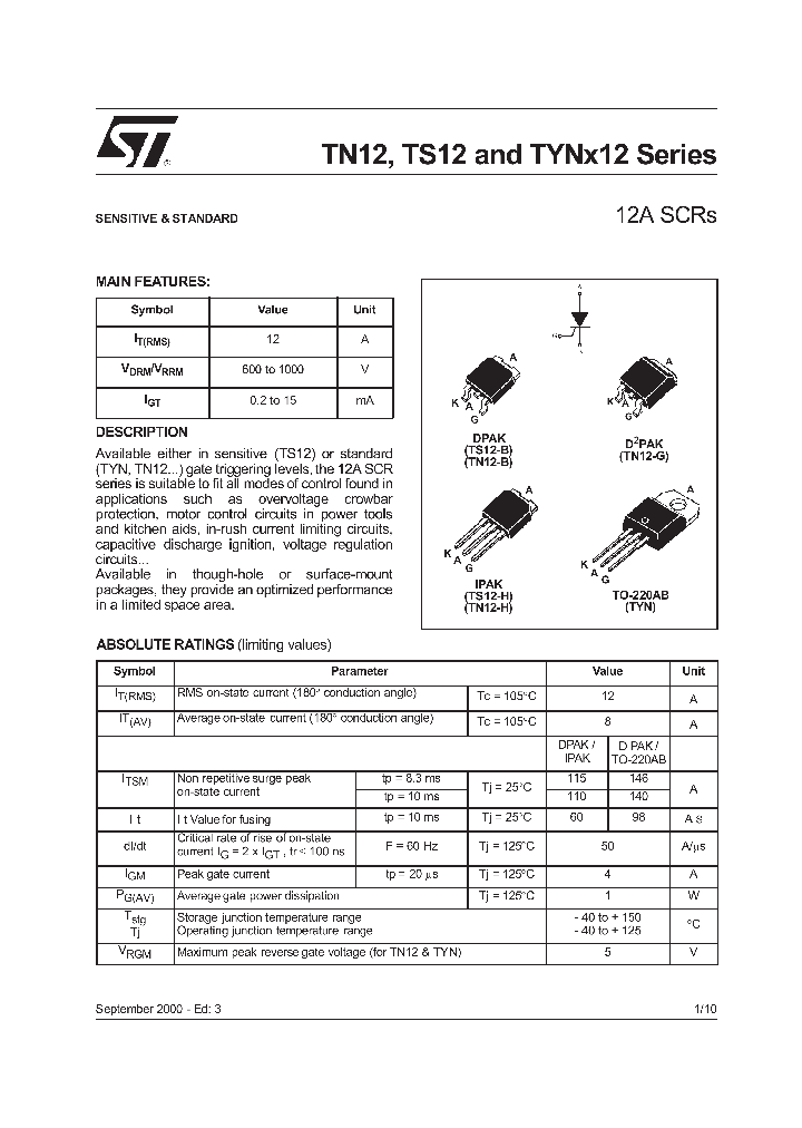 TS1220-600B-TR_8587.PDF Datasheet Download --- IC-ON-LINE