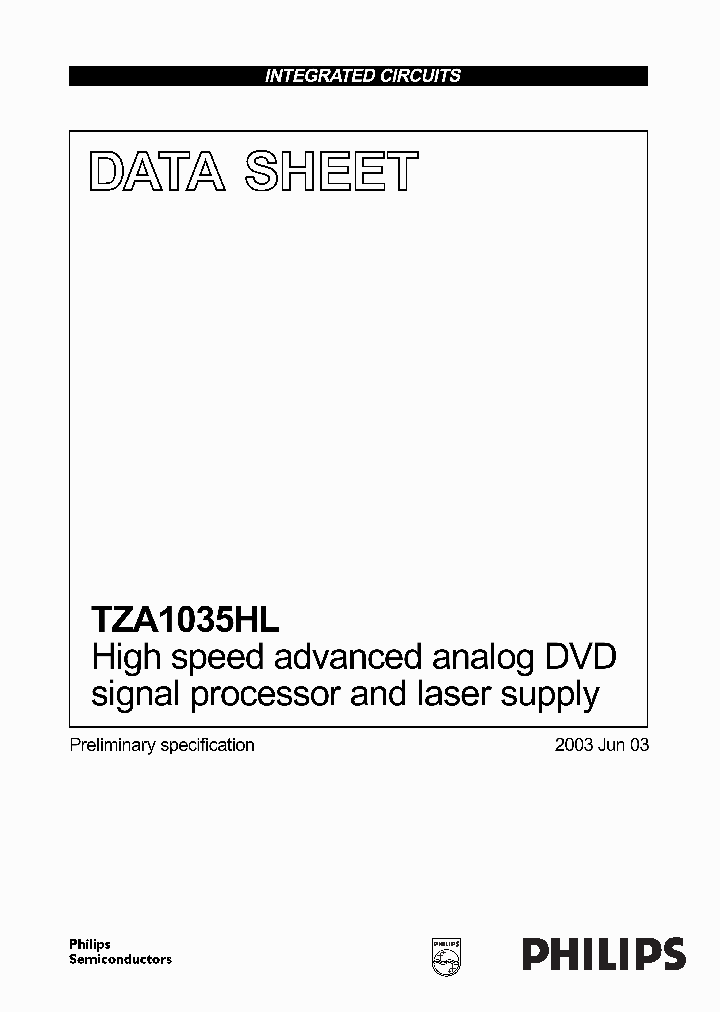 TZA1035HL_102927.PDF Datasheet