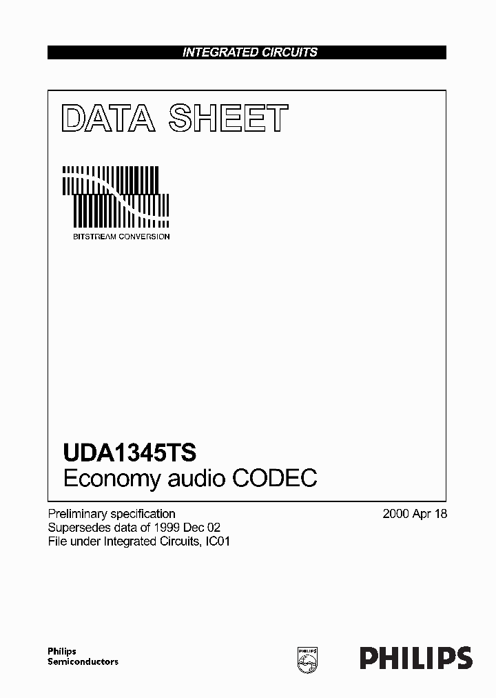 UDA1345_88066.PDF Datasheet