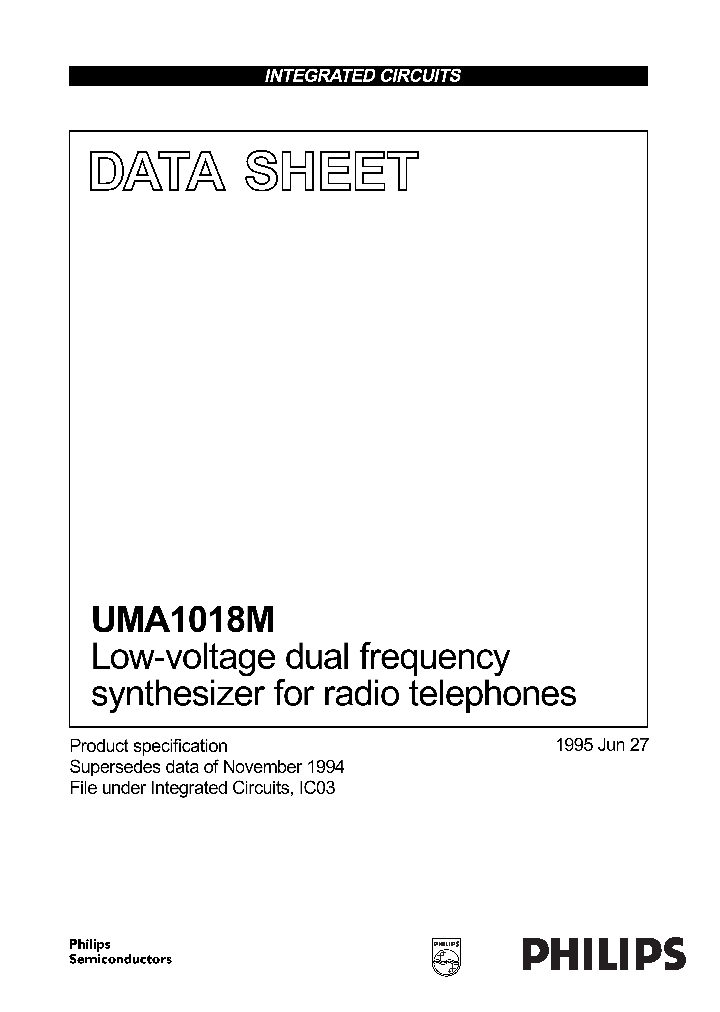UMA1018M_166722.PDF Datasheet