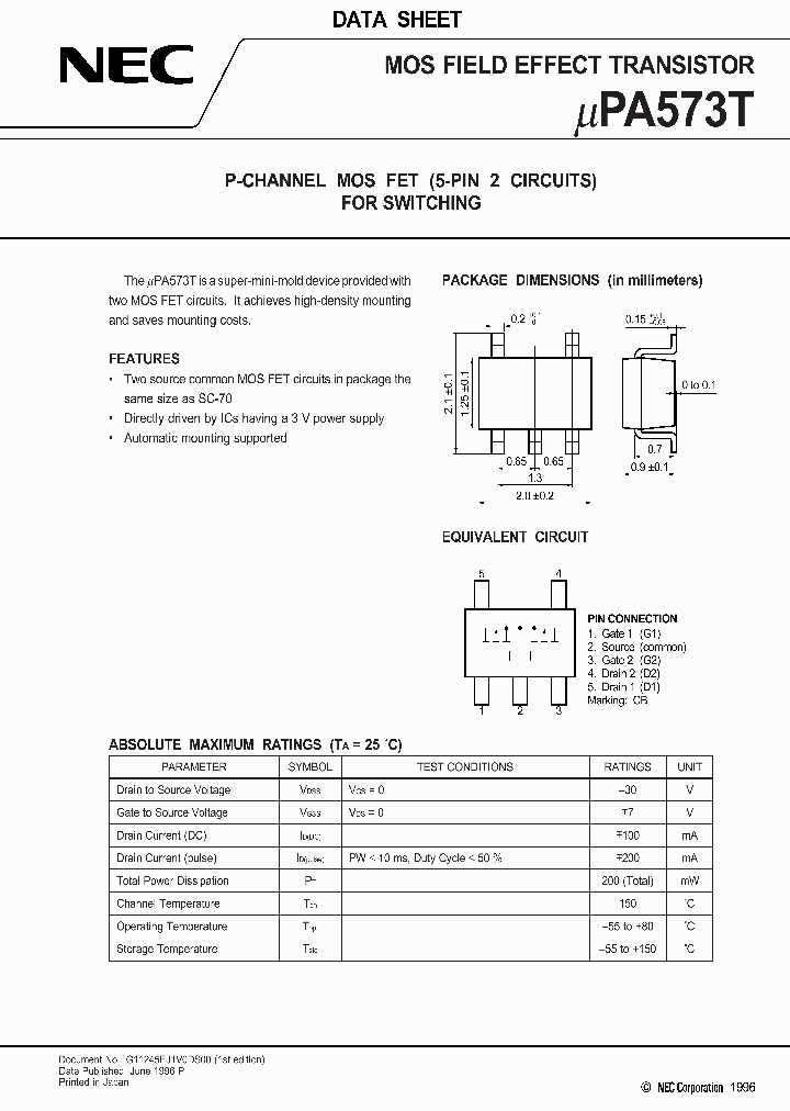 UPA573T_23327.PDF Datasheet