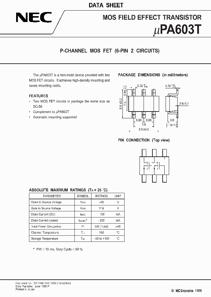 UPA603_23328.PDF Datasheet