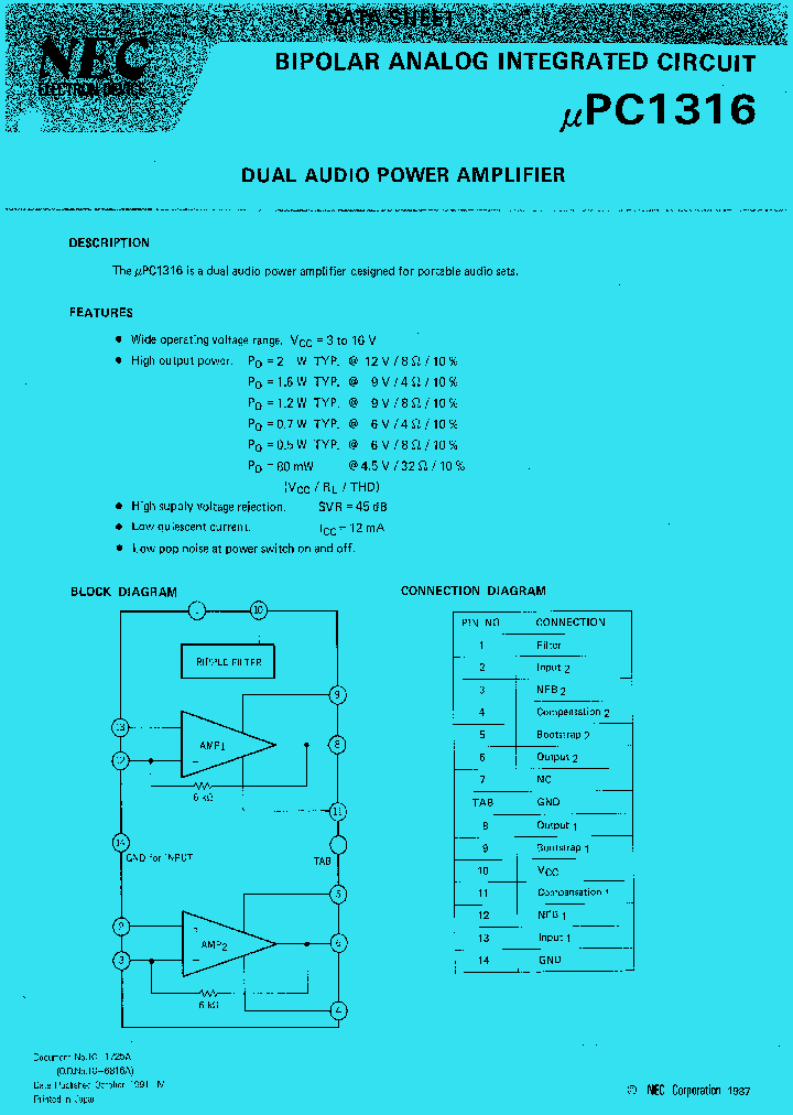 UPC1316_120352.PDF Datasheet