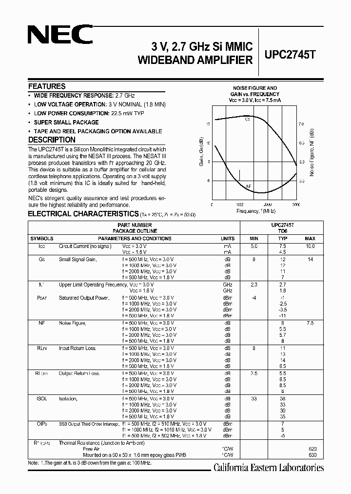 UPC2745T_92850.PDF Datasheet