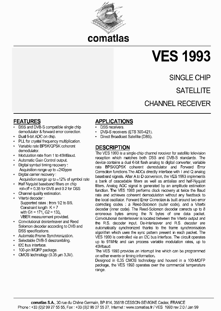 VES1993_40782.PDF Datasheet
