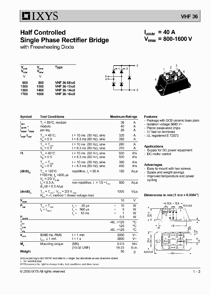 VHF36-08IO5_55690.PDF Datasheet