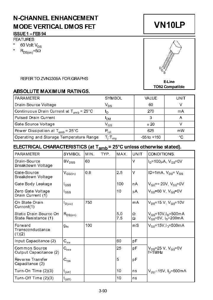 VN10LP_54786.PDF Datasheet