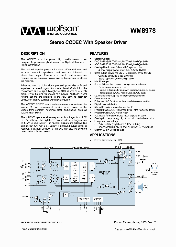 WM8978_51912.PDF Datasheet