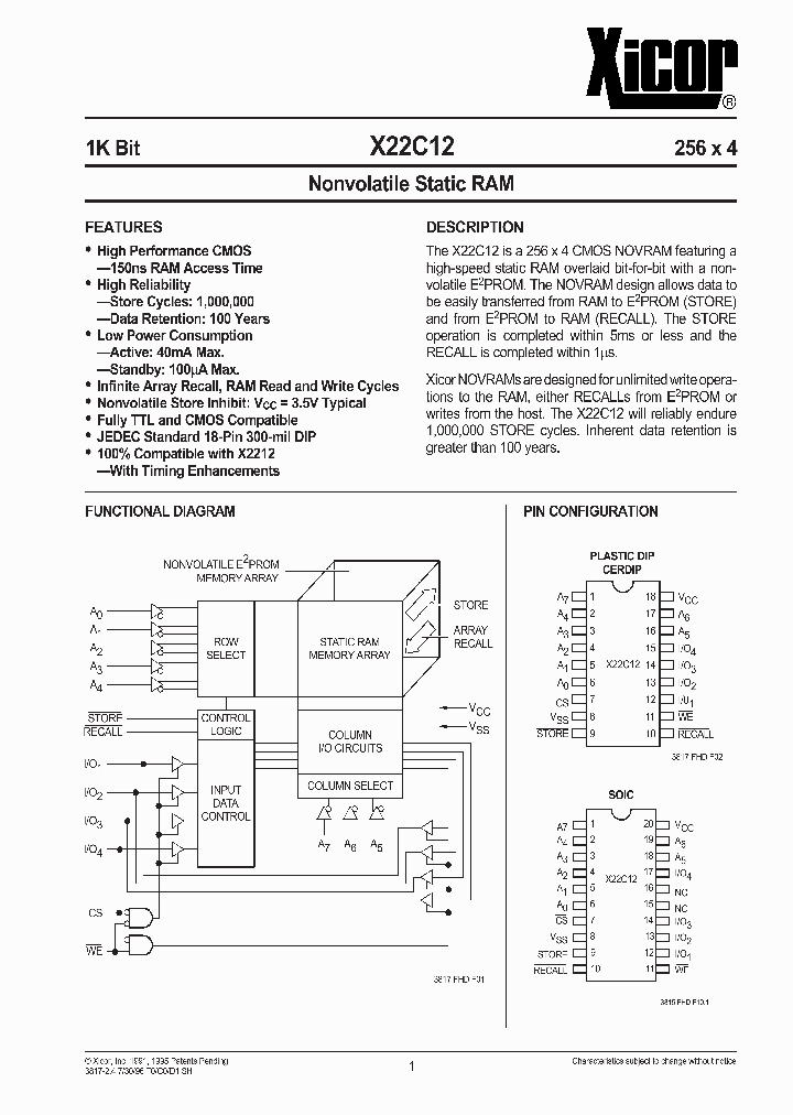 X22C12_50959.PDF Datasheet