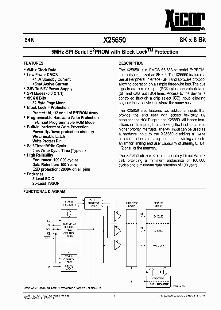 X25650_119562.PDF Datasheet