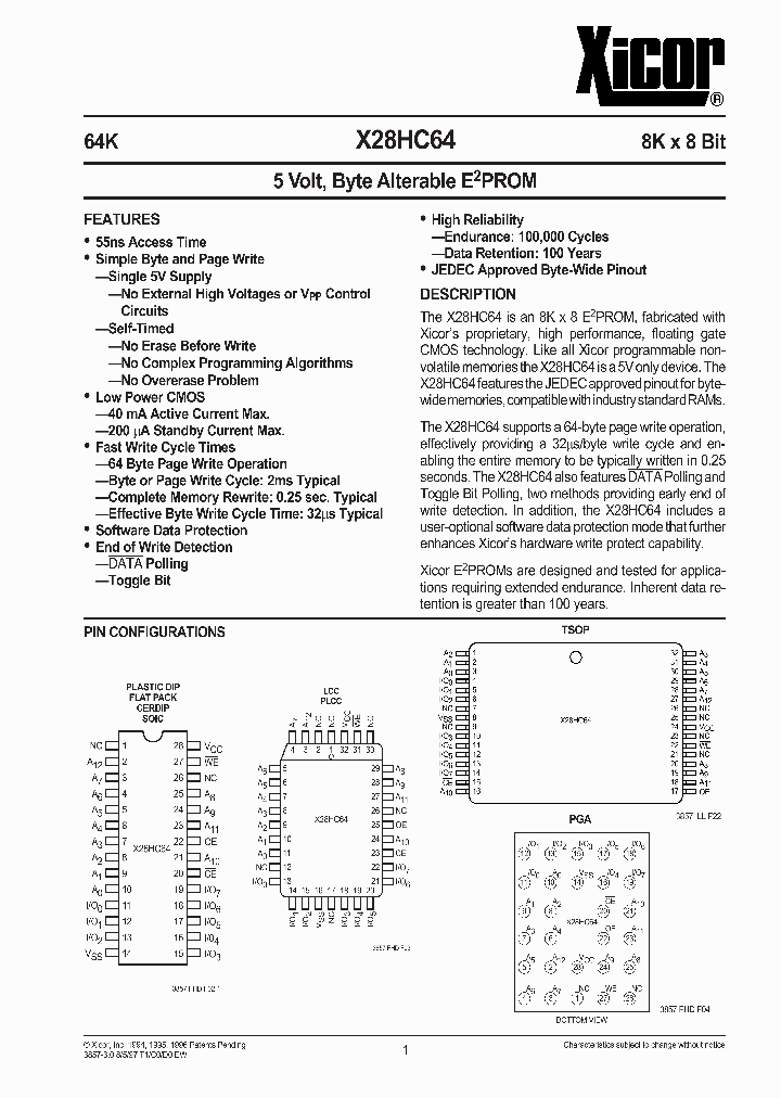 X28HC64S-70_42817.PDF Datasheet