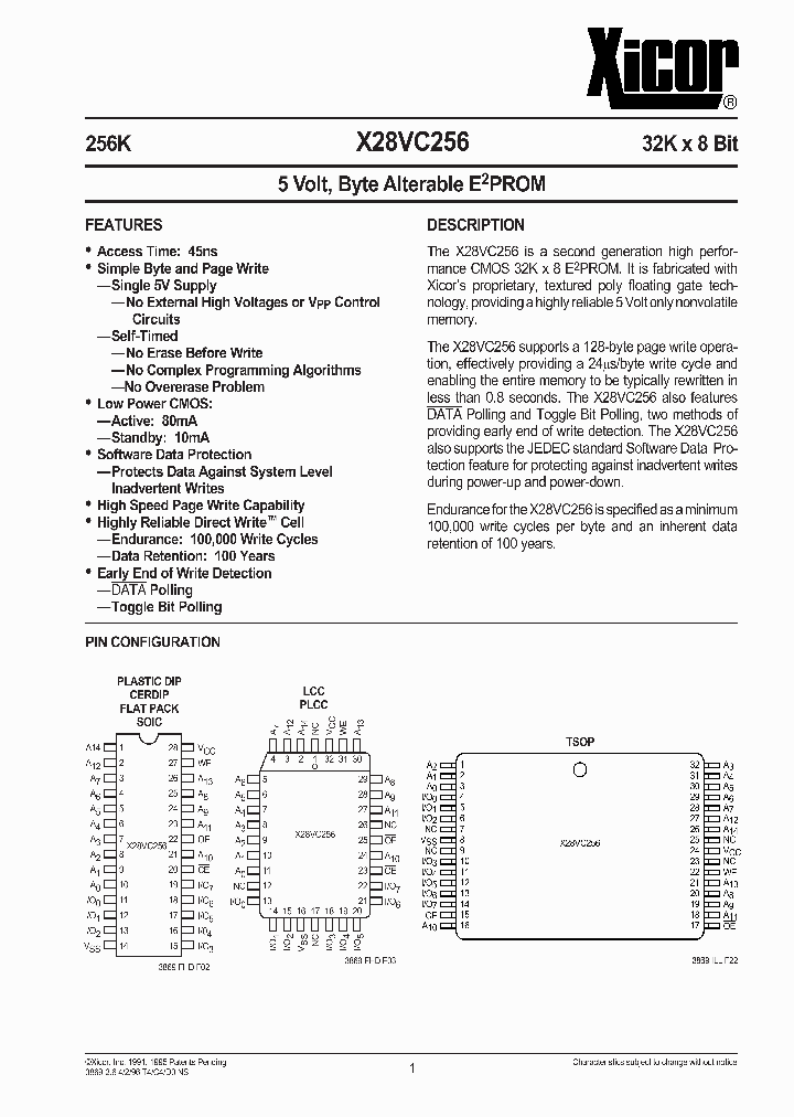 X28VC256S-70_42818.PDF Datasheet