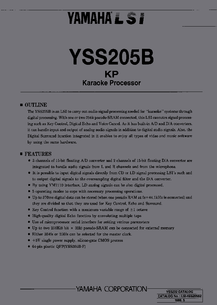 YSS205B_35030.PDF Datasheet