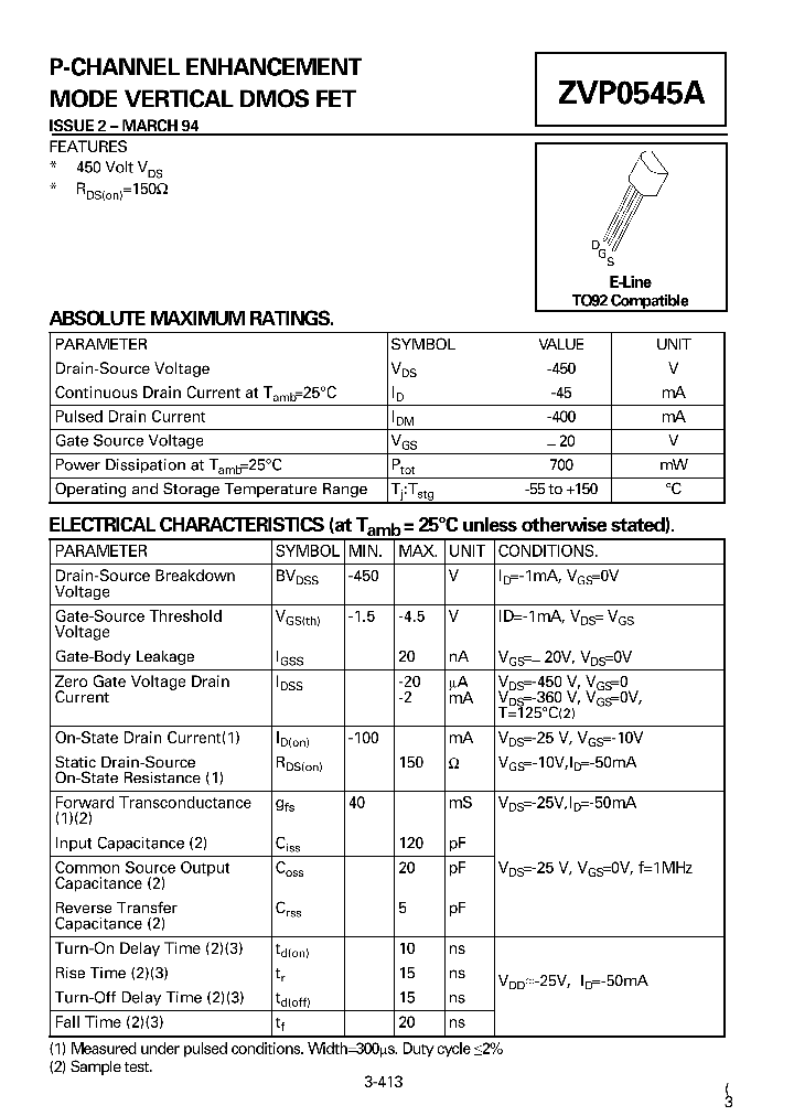 ZVP0545A_55092.PDF Datasheet