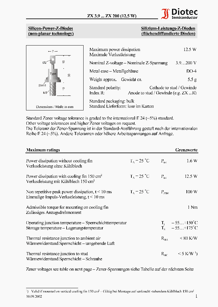 ZX10_41359.PDF Datasheet Download --- IC-ON-LINE