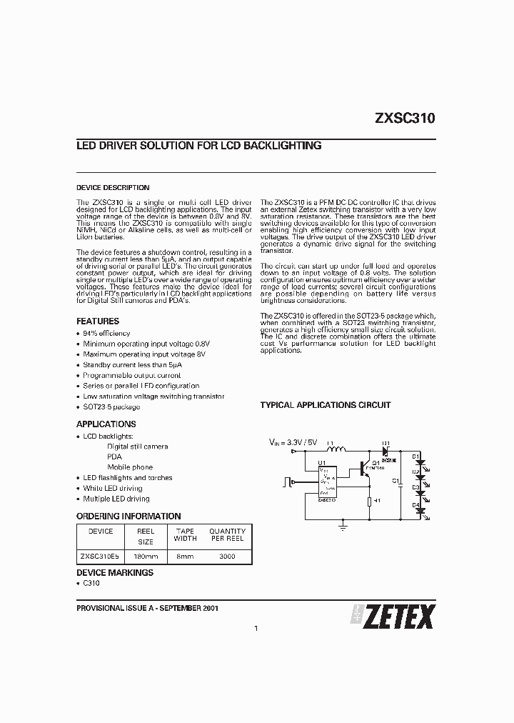 ZXSC310_188903.PDF Datasheet