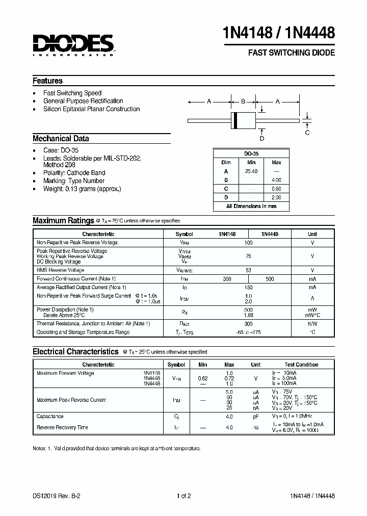 1N4148_264631.PDF Datasheet