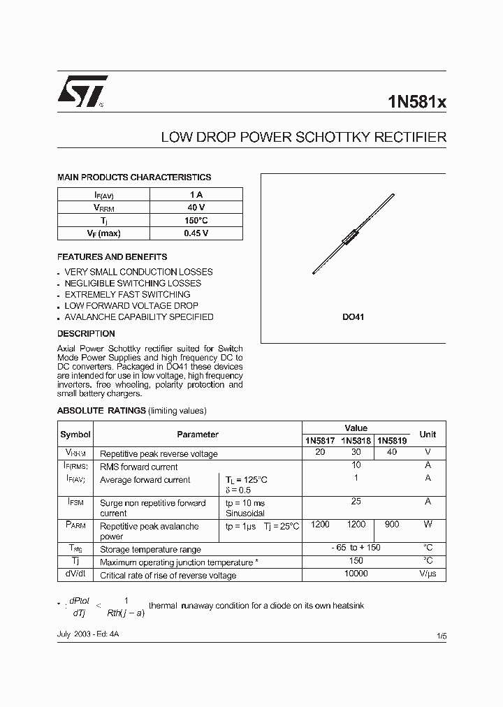 1N5819_303700.PDF Datasheet