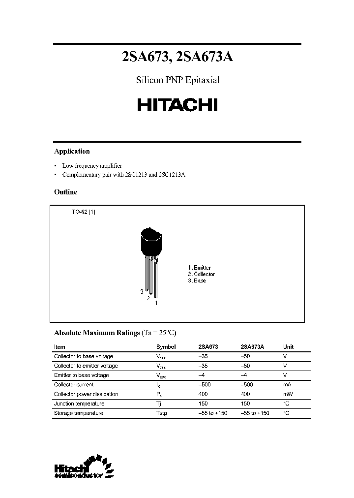 2SA6732SA673A_300150.PDF Datasheet