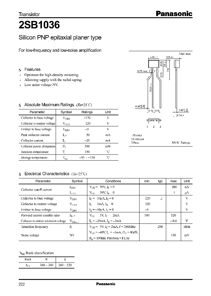 2SB1036_292571.PDF Datasheet