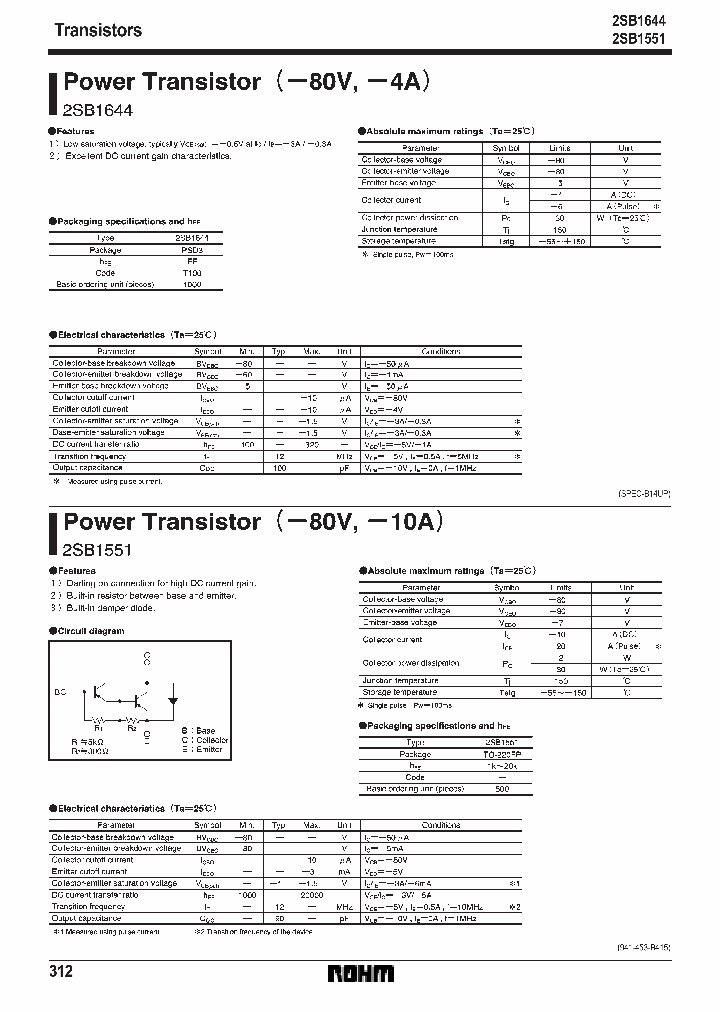 2SB1644_290417.PDF Datasheet