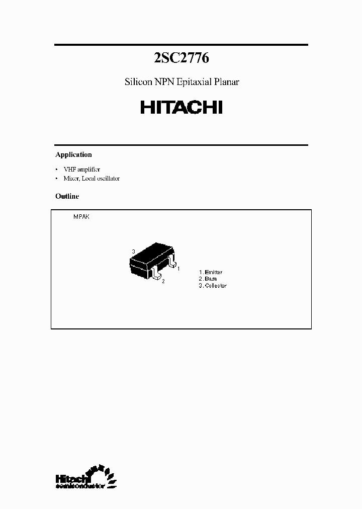 2SC2776_299648.PDF Datasheet