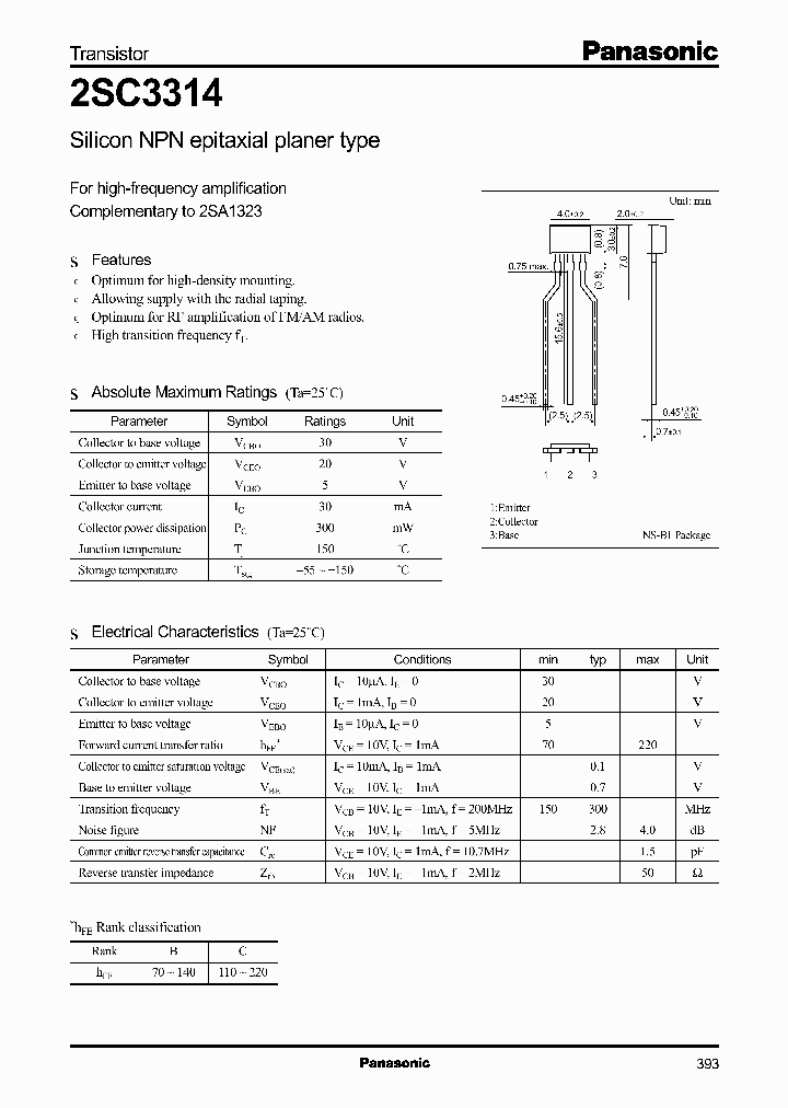 2SC3314_282142.PDF Datasheet