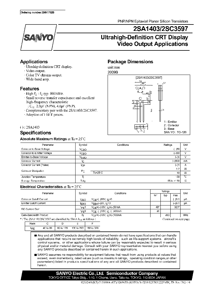 2SA1403_278028.PDF Datasheet