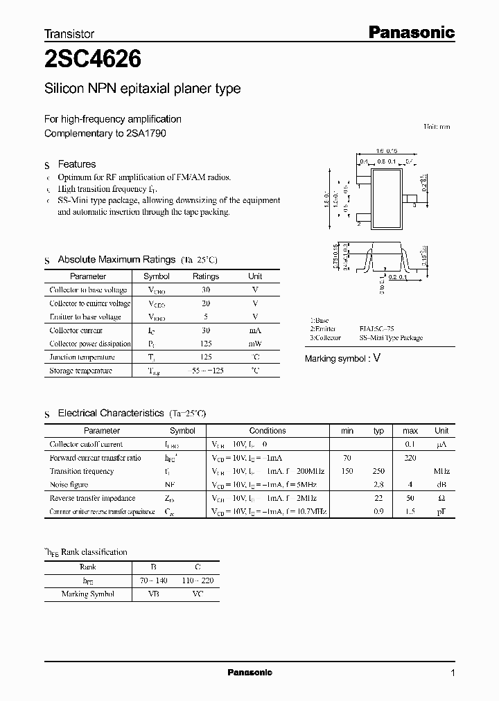 2SC4626_283958.PDF Datasheet