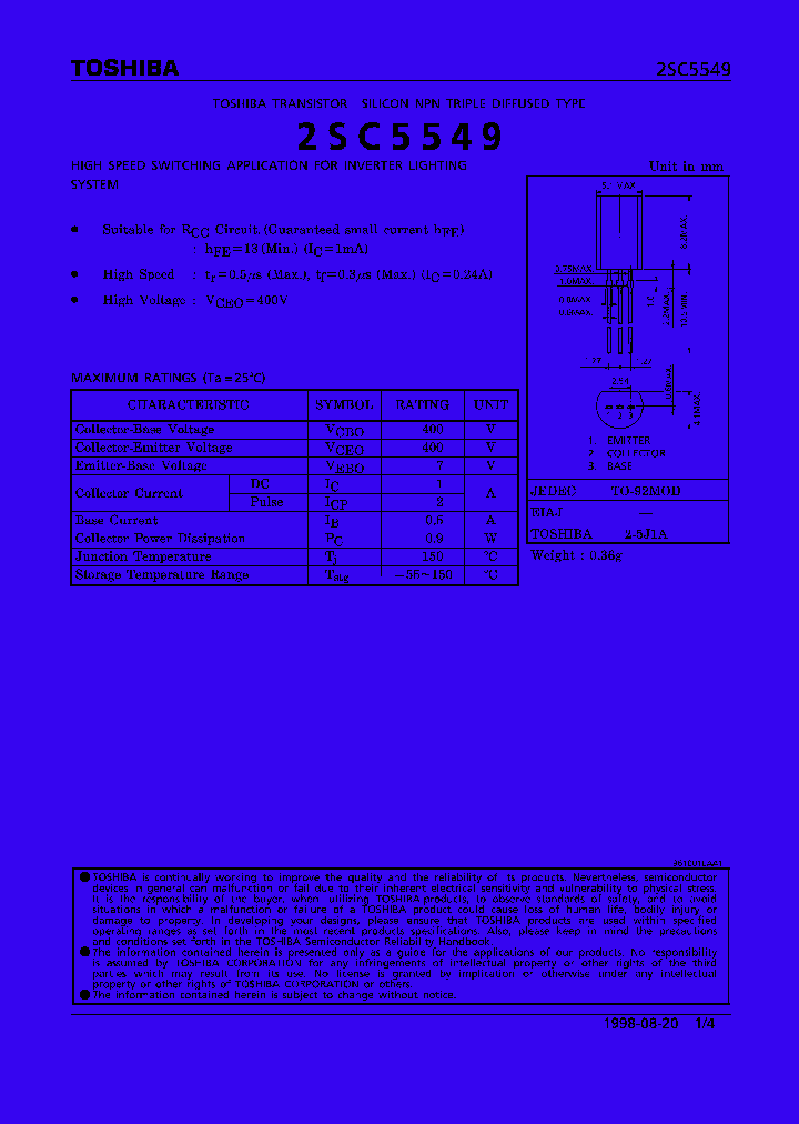 2SC5549_260597.PDF Datasheet