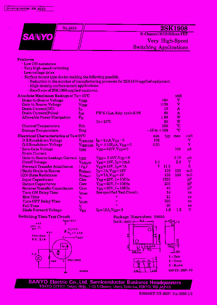 2SK1908_301222.PDF Datasheet