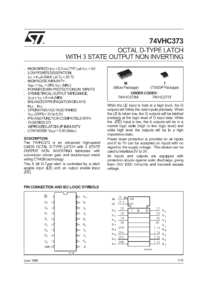 74VHC373_19988.PDF Datasheet