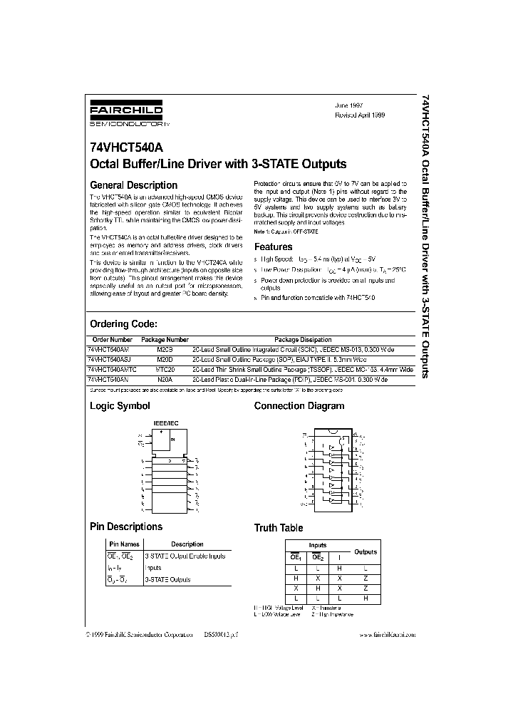 74VHCT540A_286694.PDF Datasheet