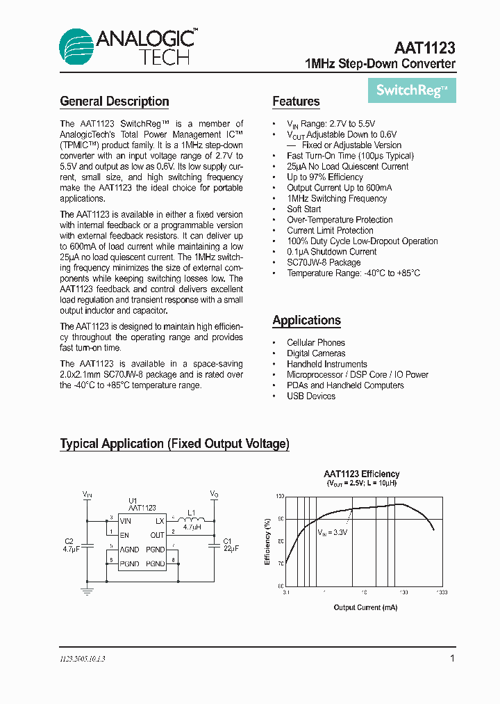 AAT1123_291388.PDF Datasheet